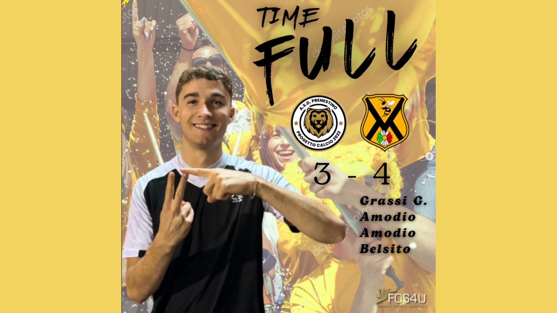 Prenestino-Vigor Mellis 3-4